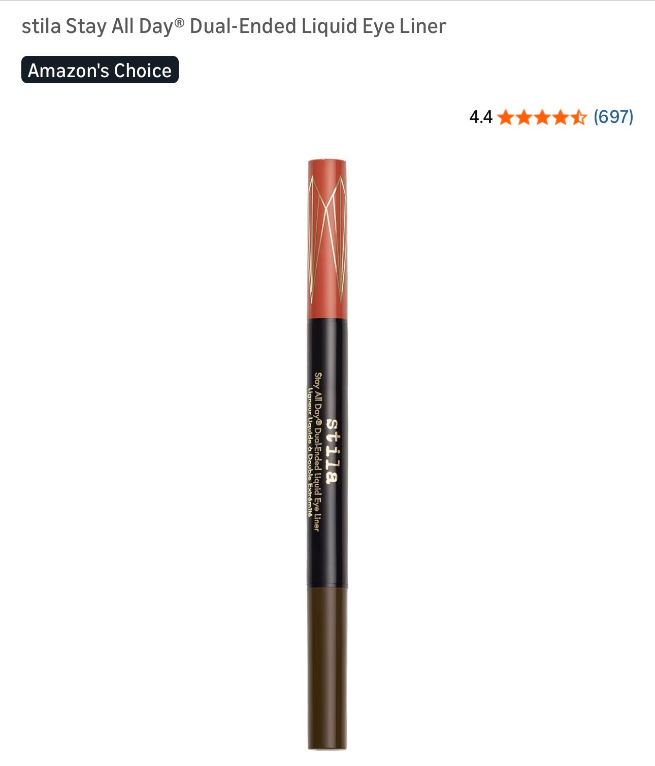 Stila Stay All Day Dual-Ended Liquid Eye Liner