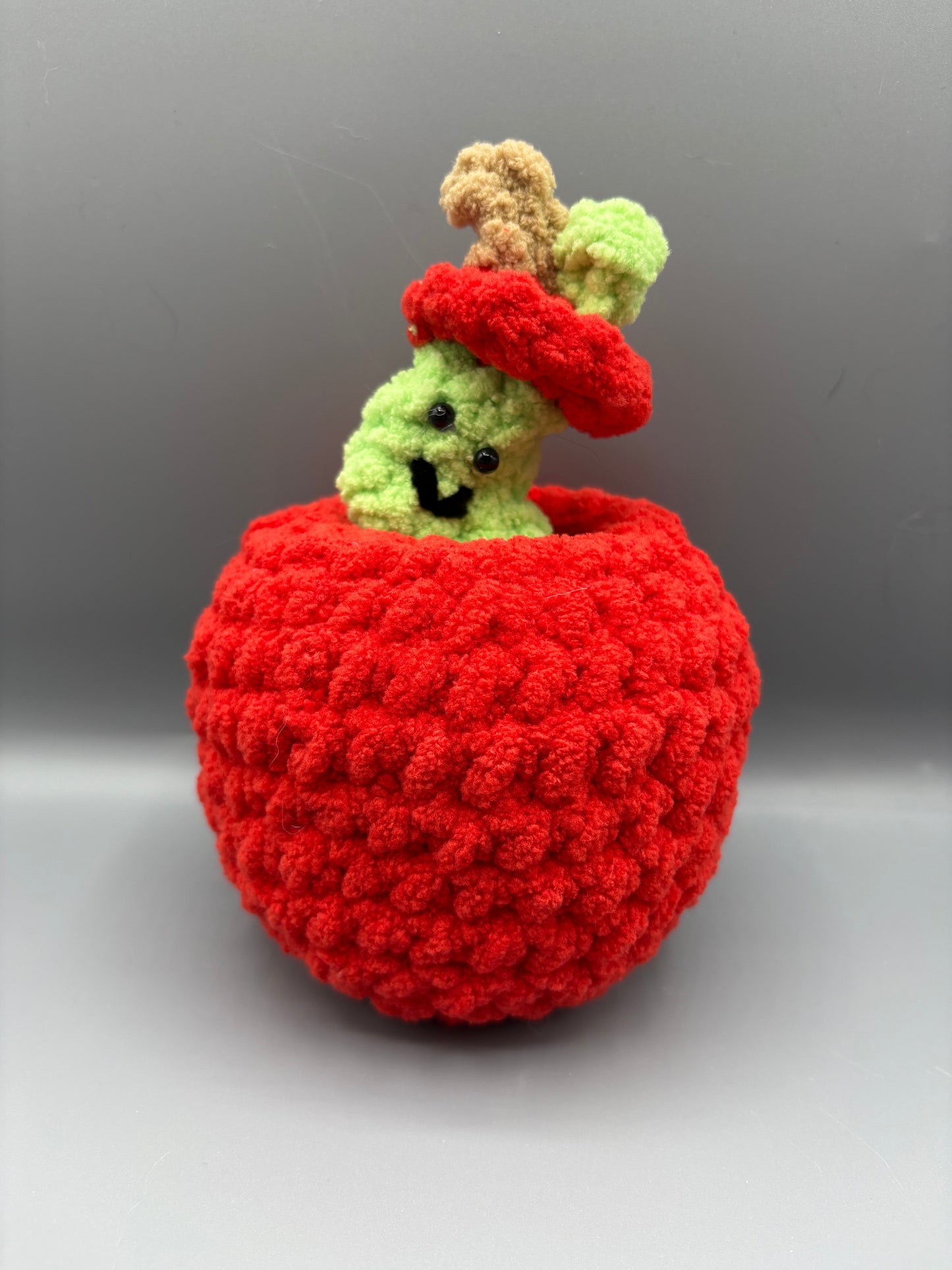 Apple with Hidden Worm