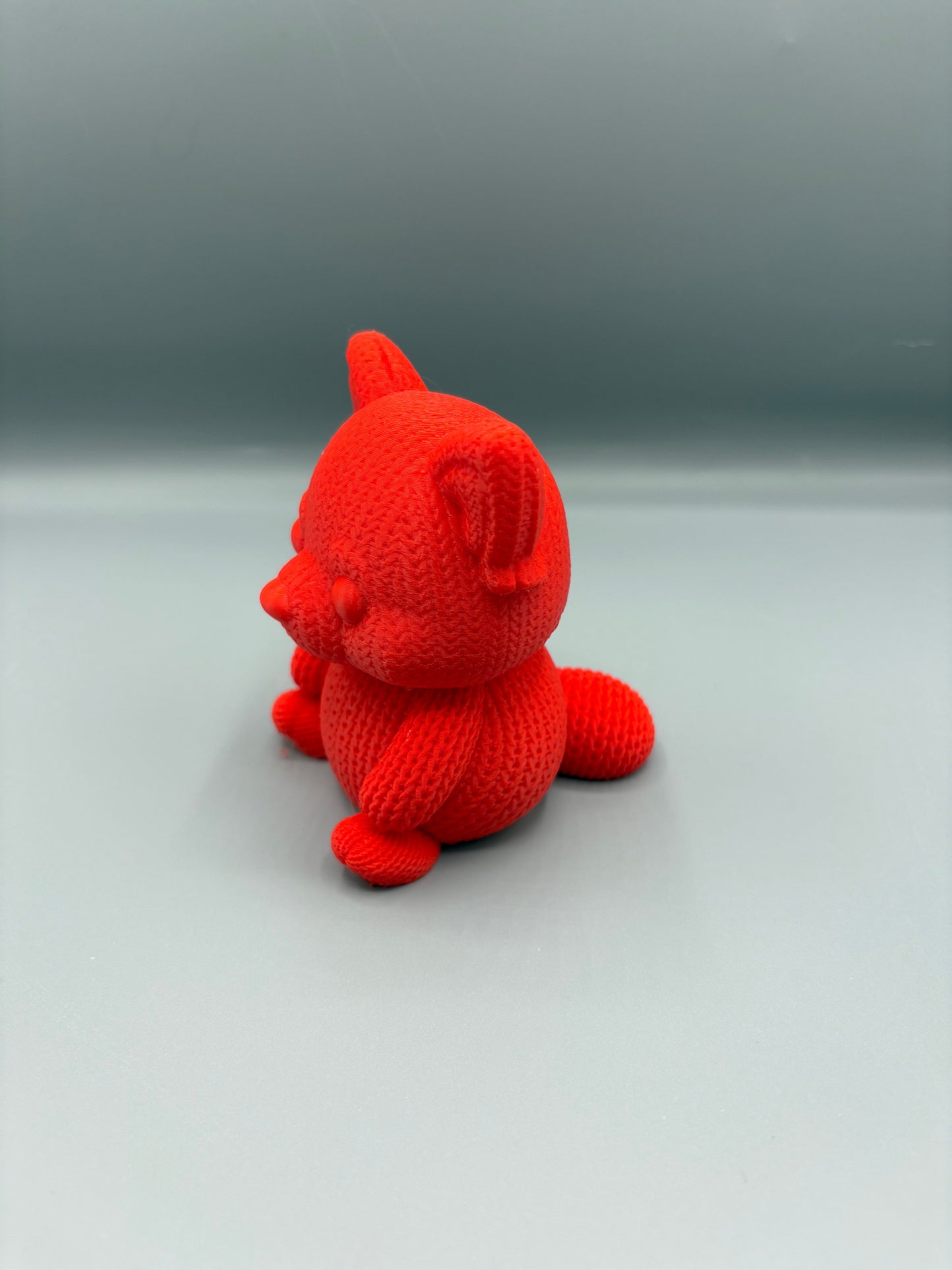 3D Knit Red Panda