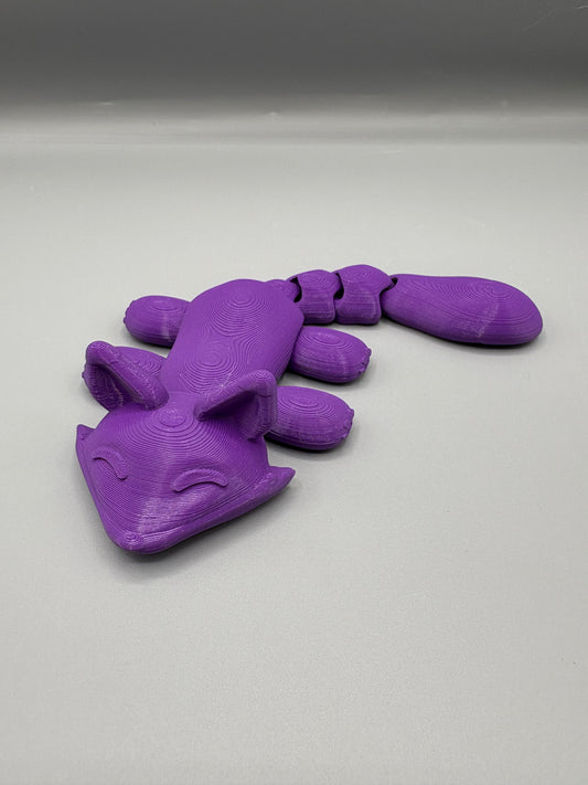 Articulated Lazy Fox