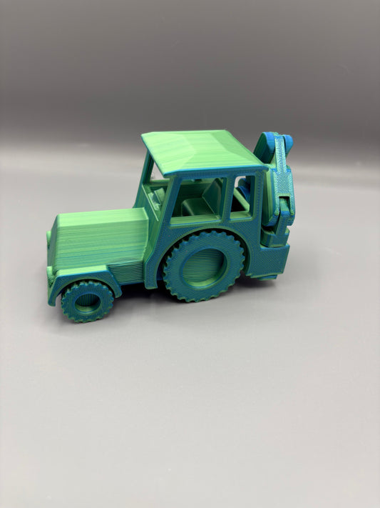 Tractor with Backo