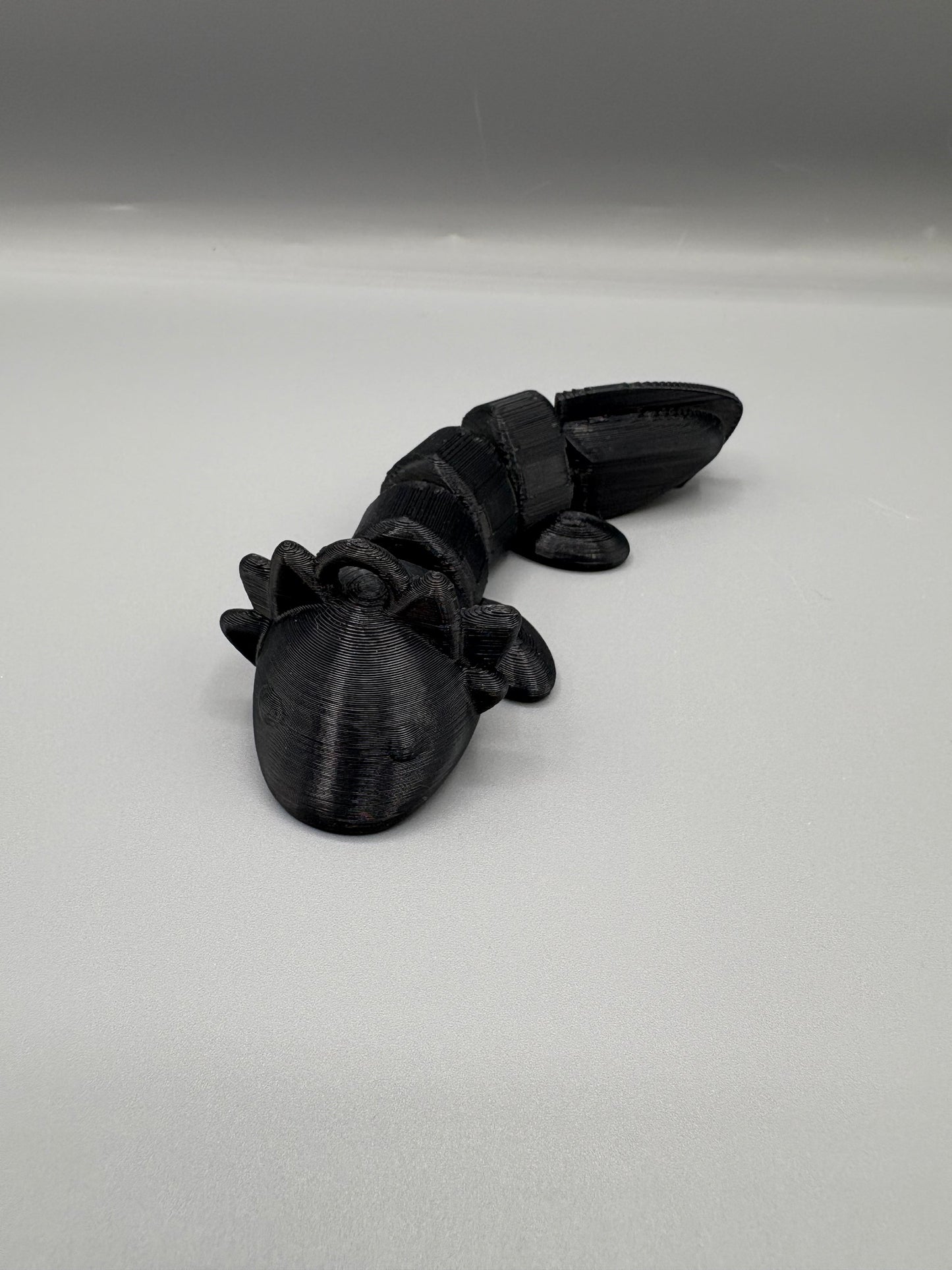 Articulated Axolotl Key Chain