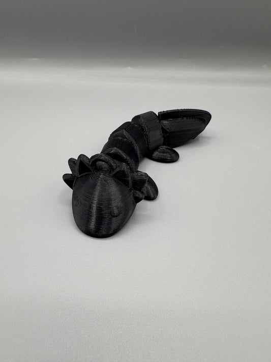 Articulated Axolotl Key Chain