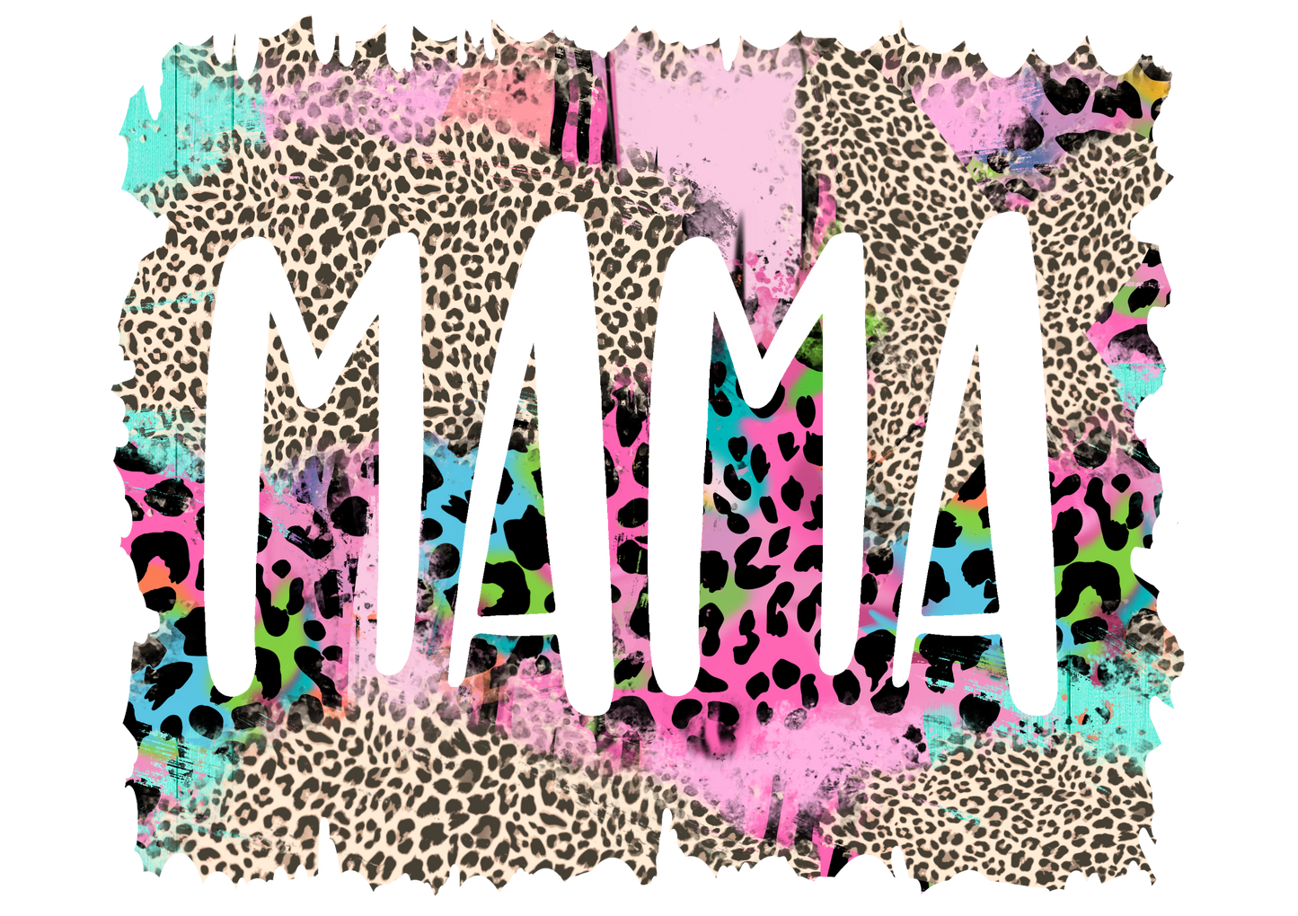 Mama Tumbler in Leapord Print