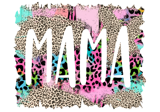 Mama Tumbler in Leapord Print