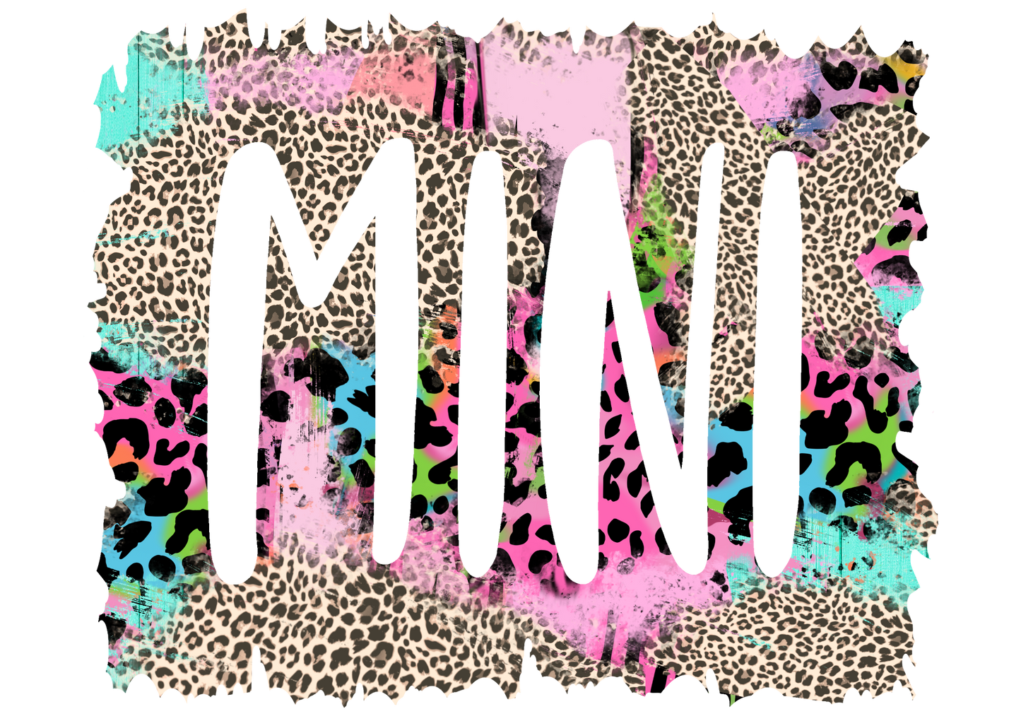 Mini Tumbler in Leapord Print