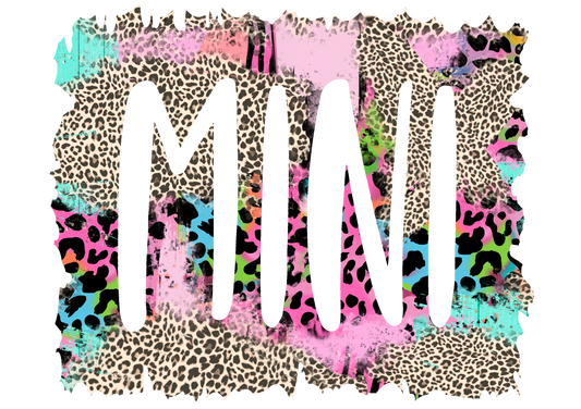 Mini Tumbler in Leapord Print