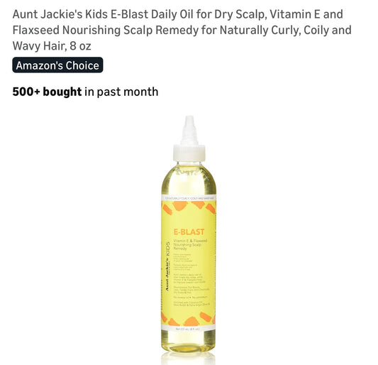Aunt Jackie's Kids E-Blast Daily Oil