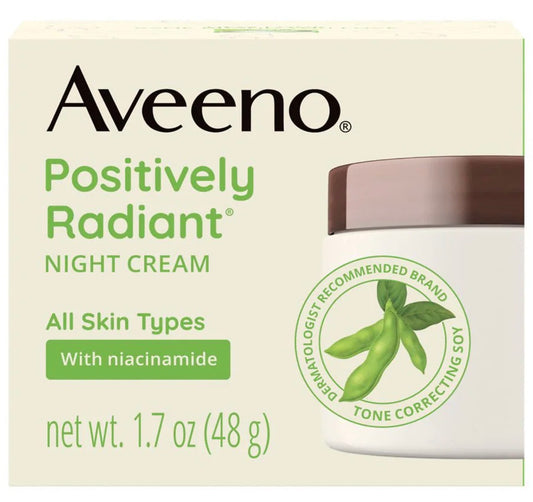 Aveeno Positively Radiant Night Cream