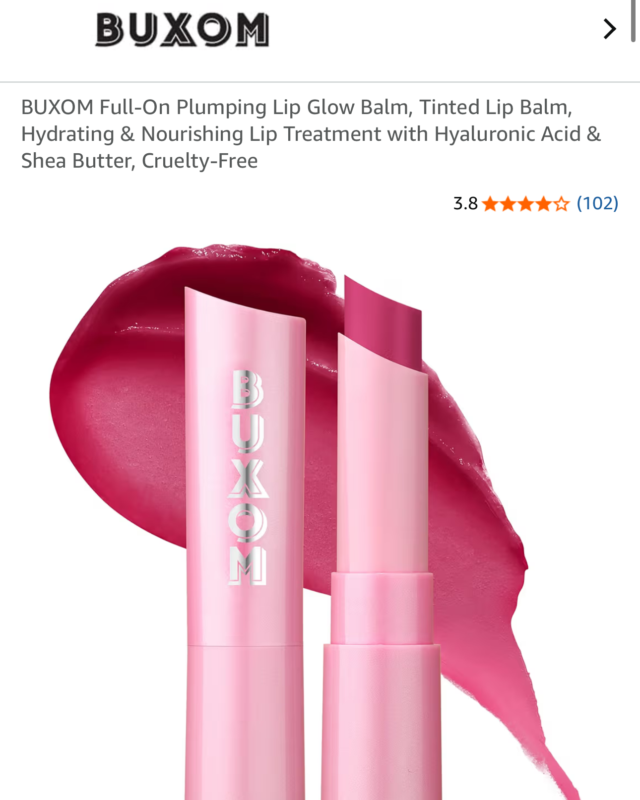 Buxom Full-On Plumping Lip Glow Balm