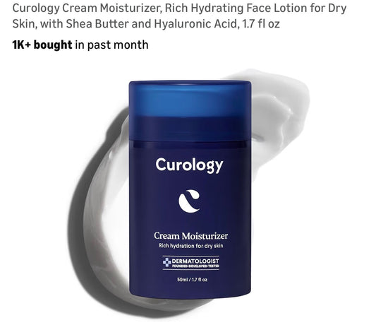 Curology cream moisturizer