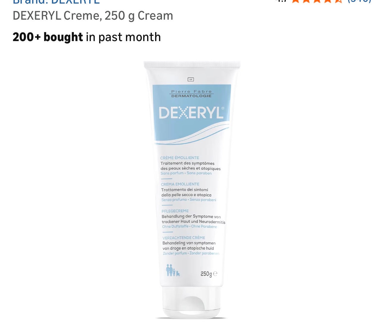 Dexeryl cream