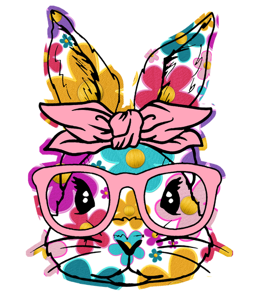 Easter Bunny in Glasses