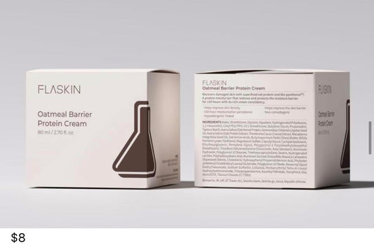 Flaskin Oatmeal Barrier Protein Cream