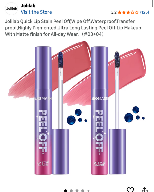 Jolilab Quick Lip Stain Peel Off