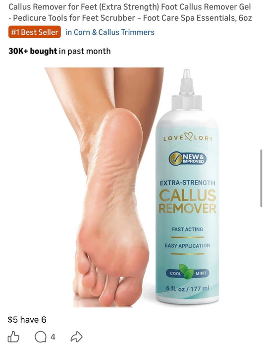 Love and Lori Callus remover
