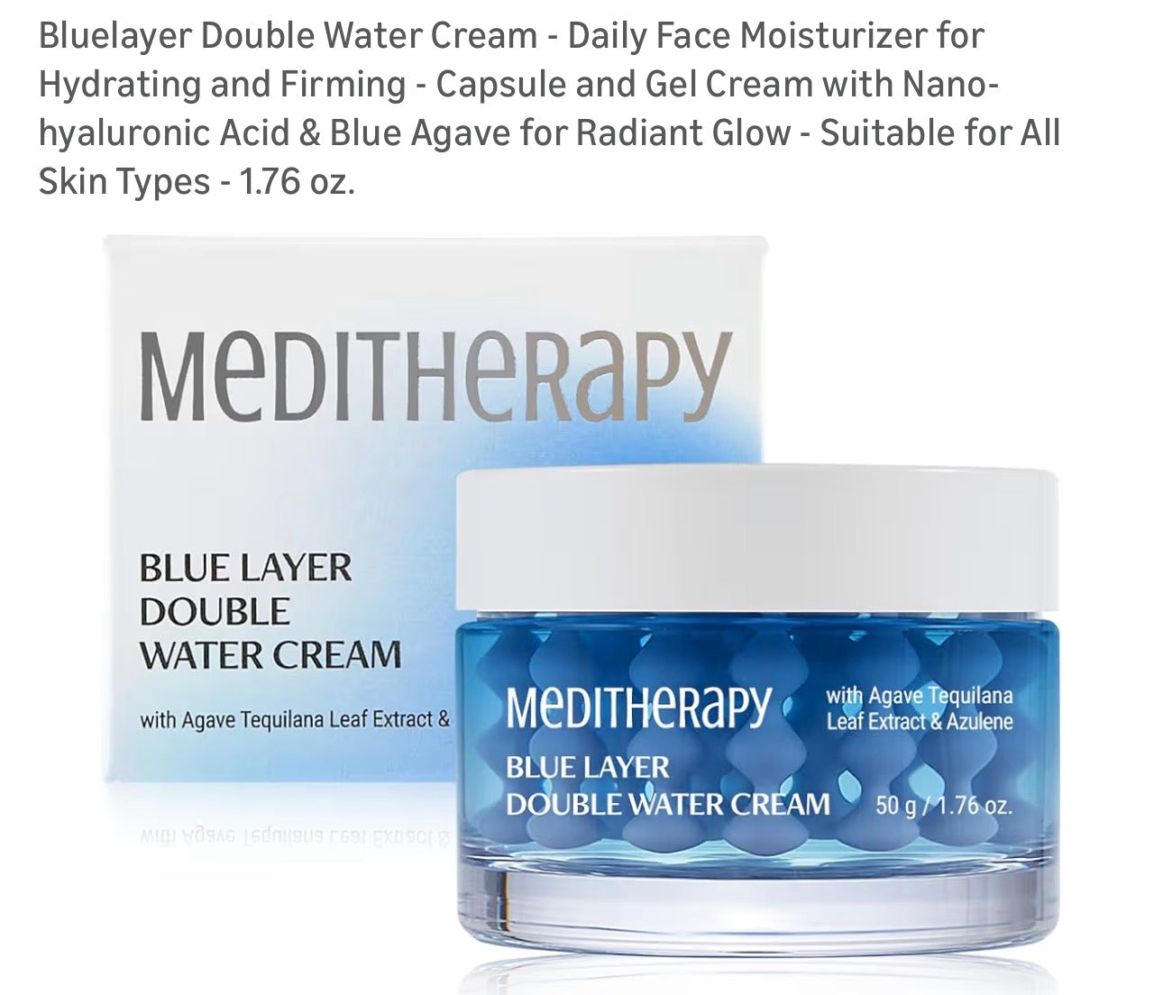 Meditherapy Blue Layer Double Water Cream