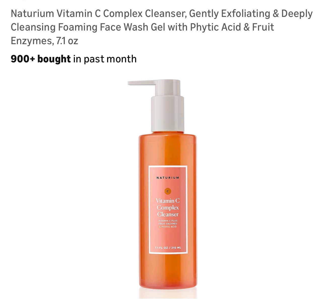 Naturium Vitamin C Complex Cleanser