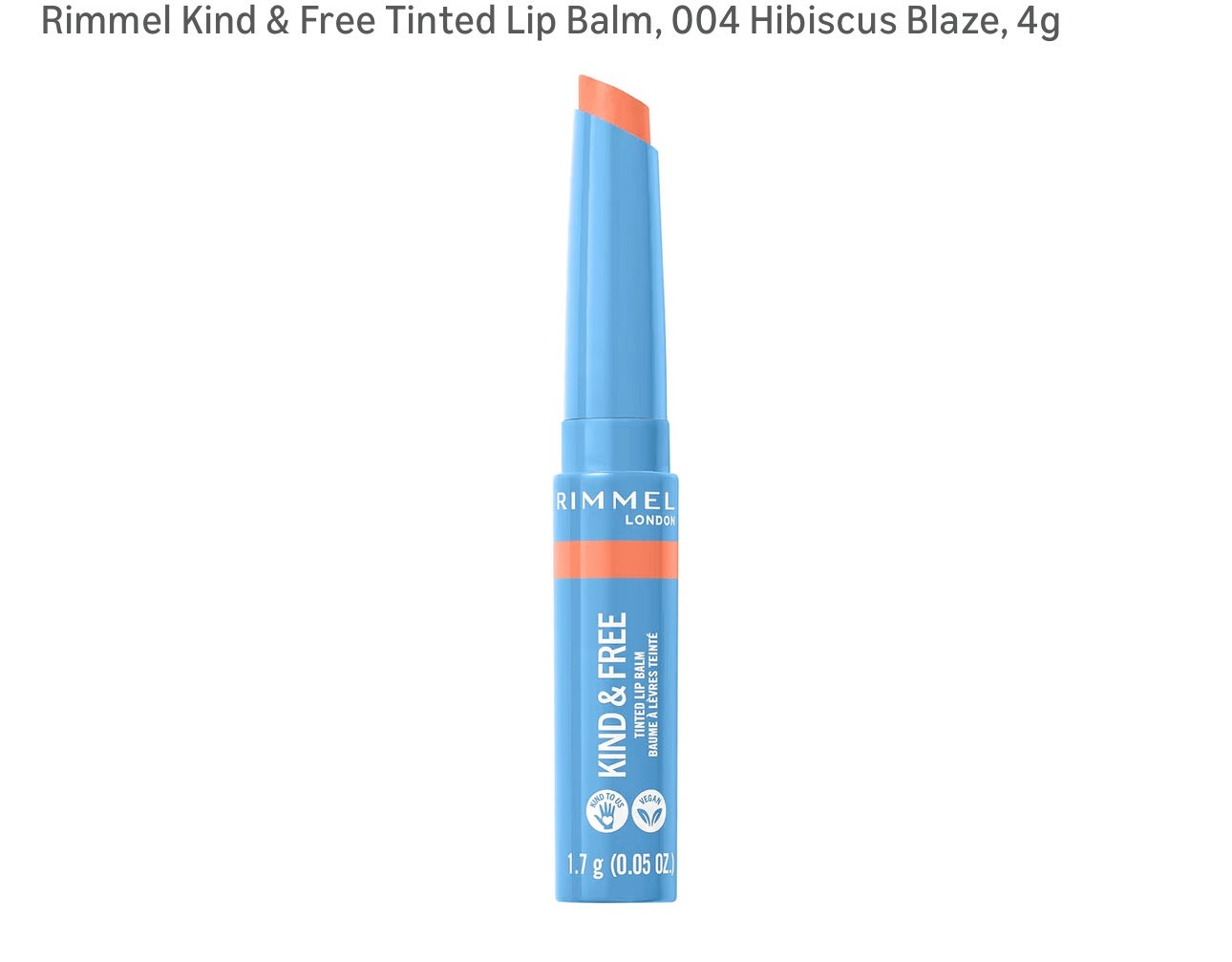 Rimmel Kind & Free Tinted Lip Balm