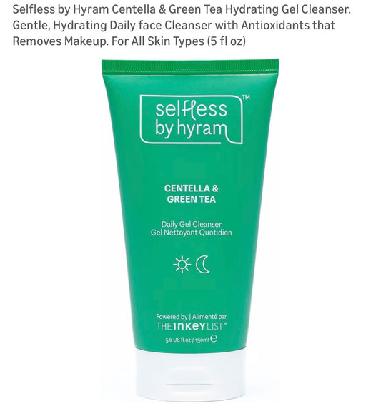 Selfless by Hyram Centella & Green Tea Hydrating Gel Cleanser