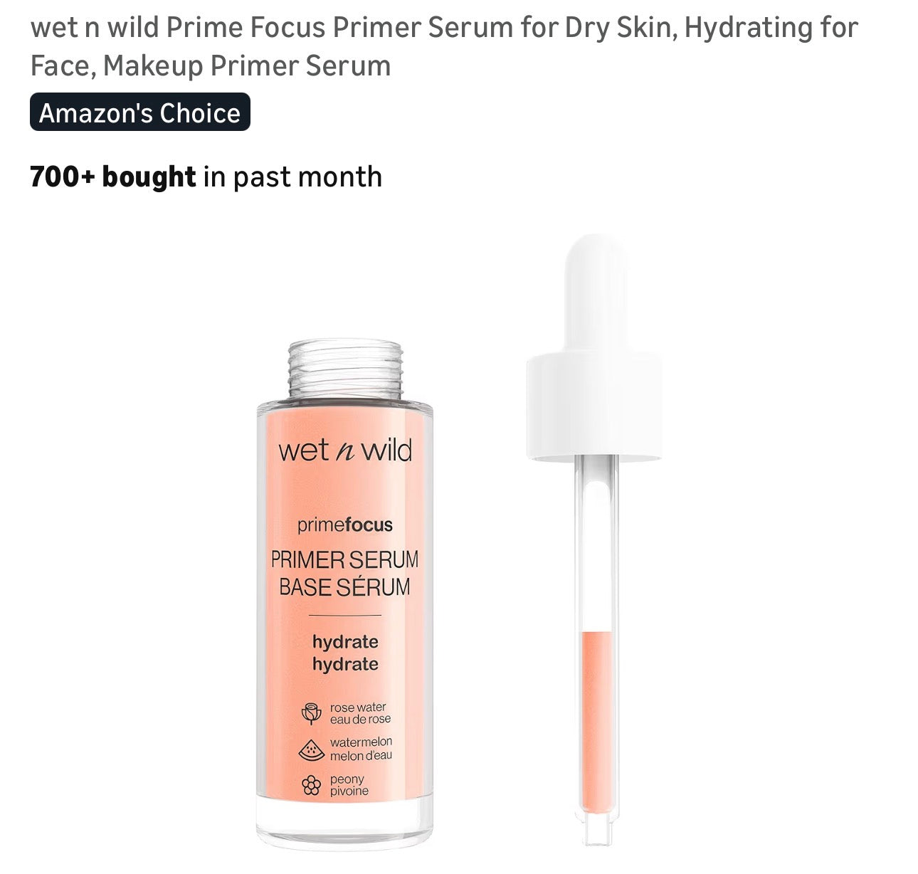 Wet n Wild Prime Focus Primer Serum