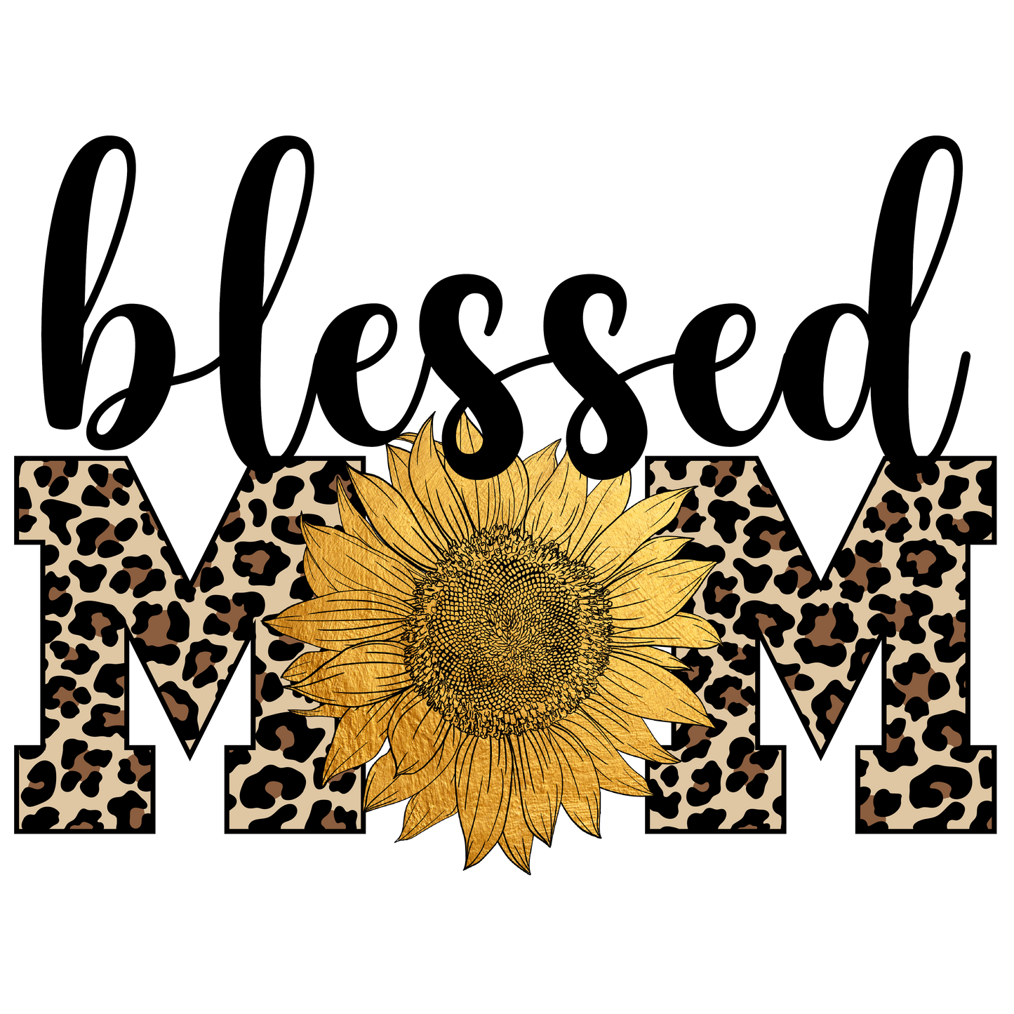 Blessed Mom with Sunflowers