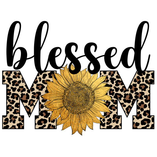 Blessed Mom with Sunflowers