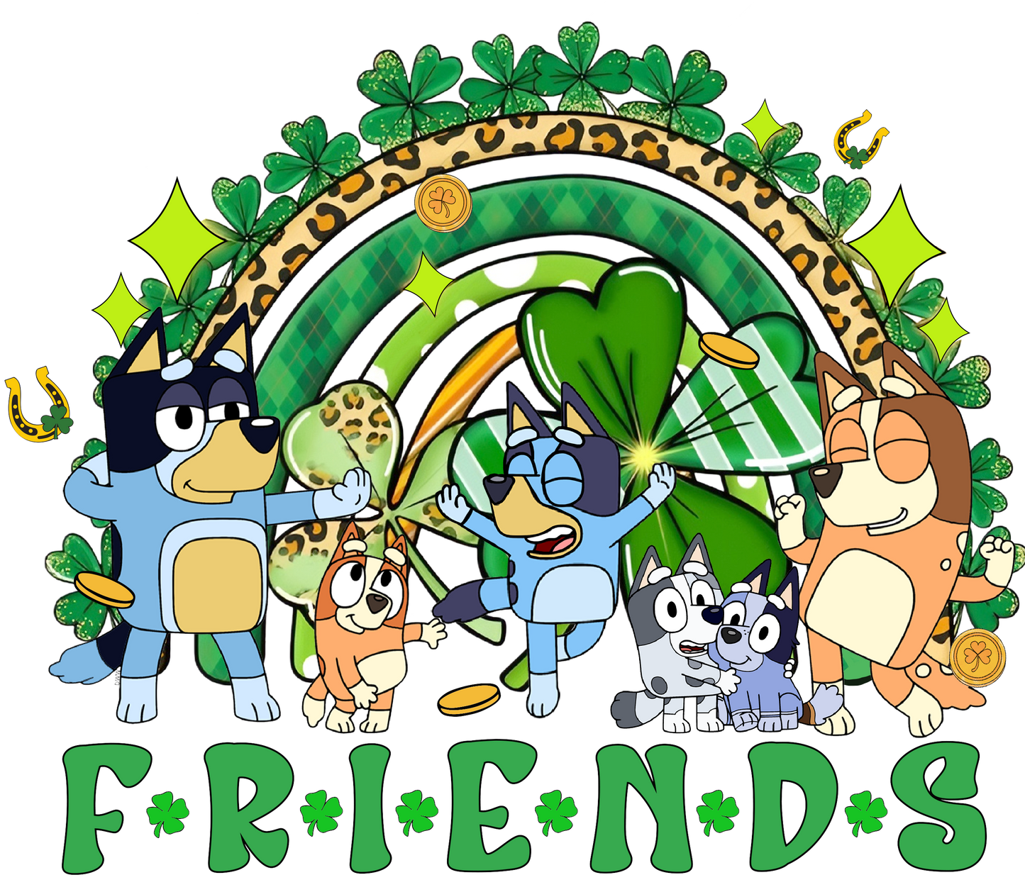 Doggy's Saint Patrick's Day Friends Shirt