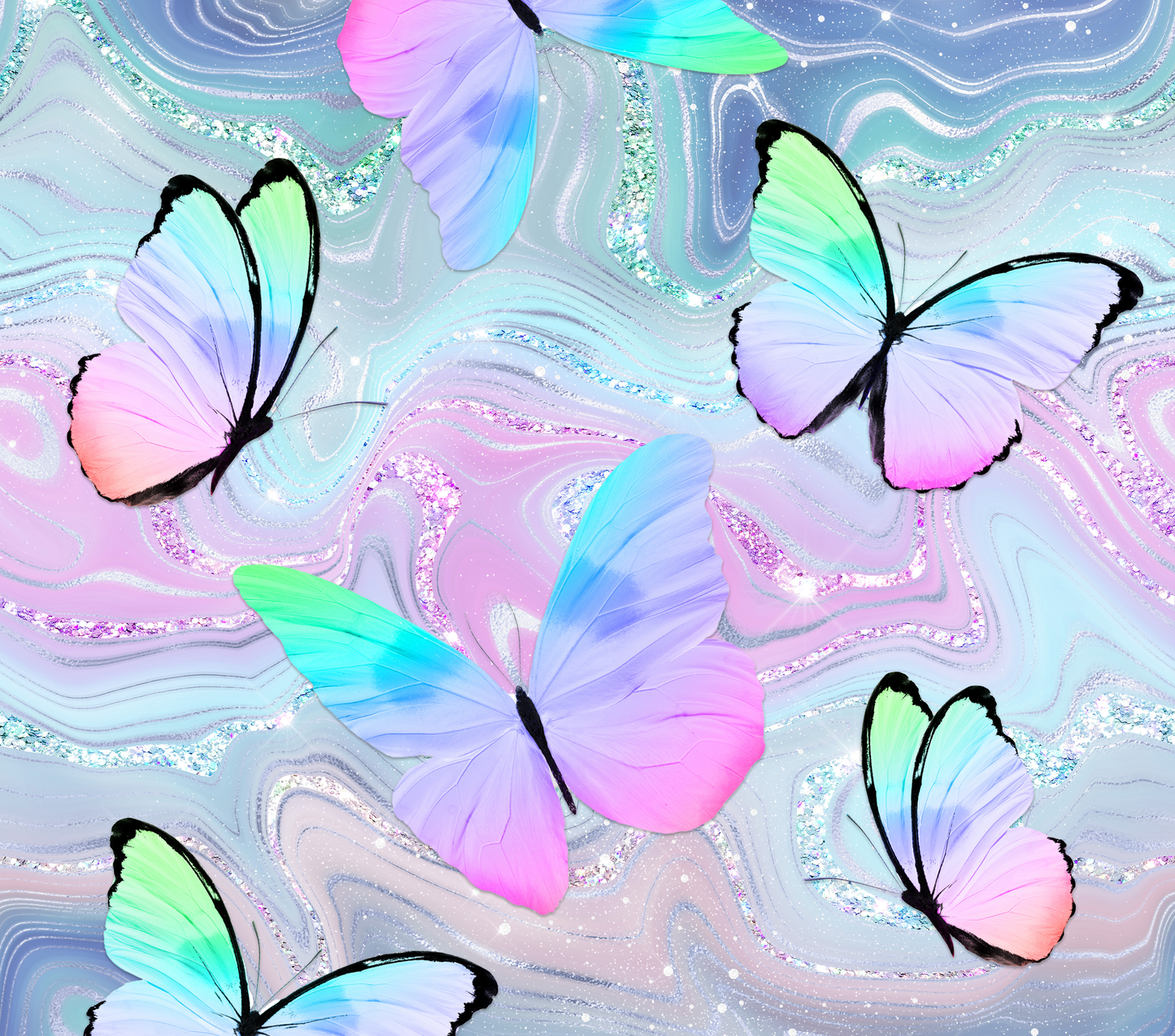 Butterfly (Pink & Blue)